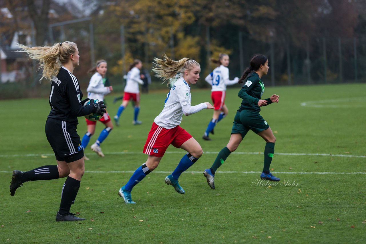 Bild 233 - B-Juniorinnen HSV - VfL Wolfsburg : Ergebnis: 2:1